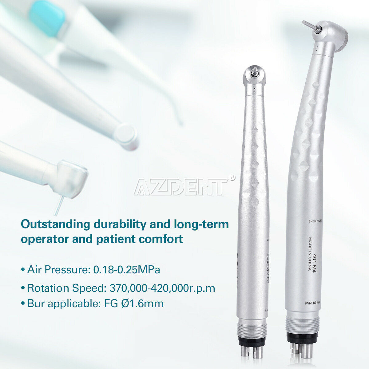 Dental High speed handpiece Standard Head 4 Holes NSK Style