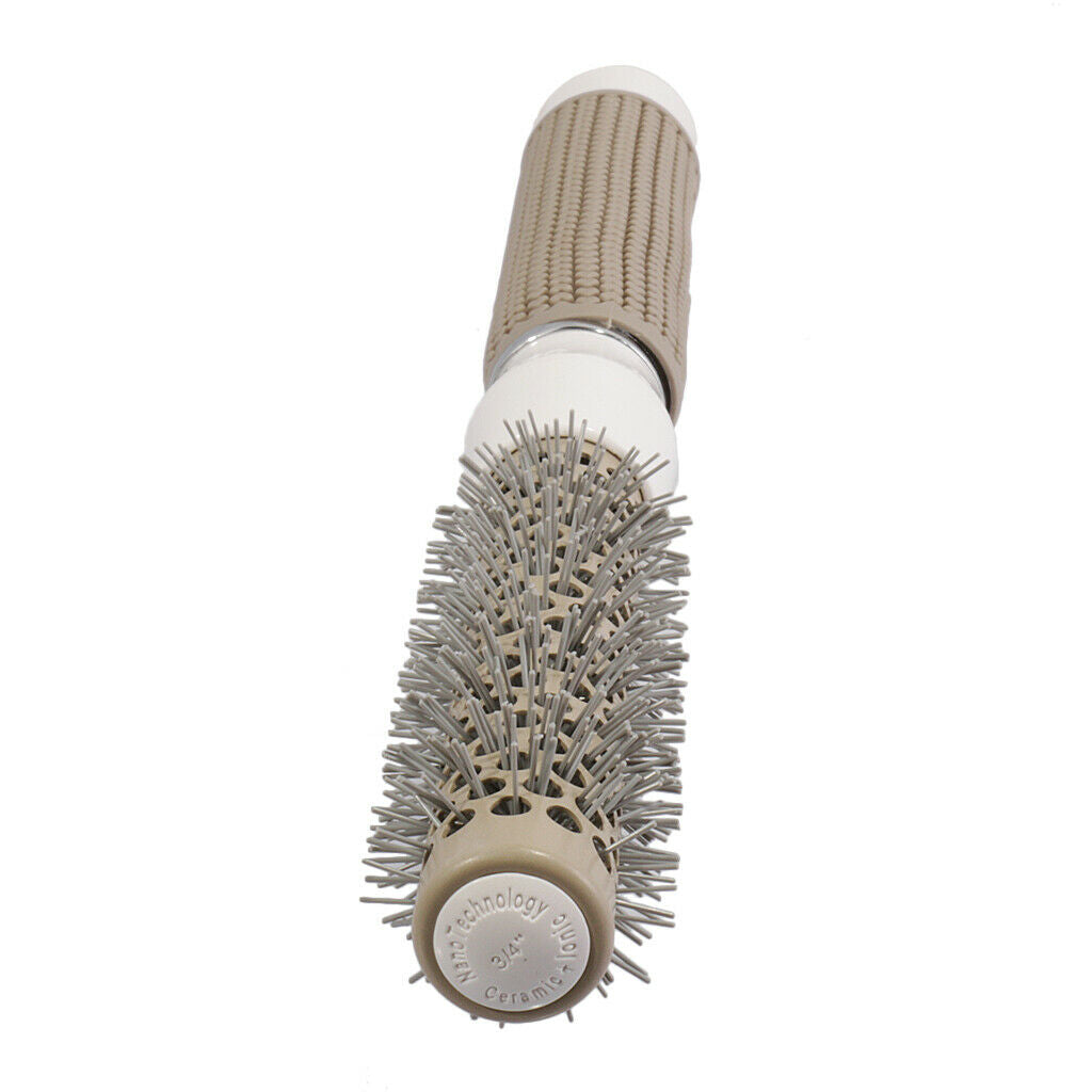 Grey Hair Brush Curly Hair Styling Small Round Brush Comb