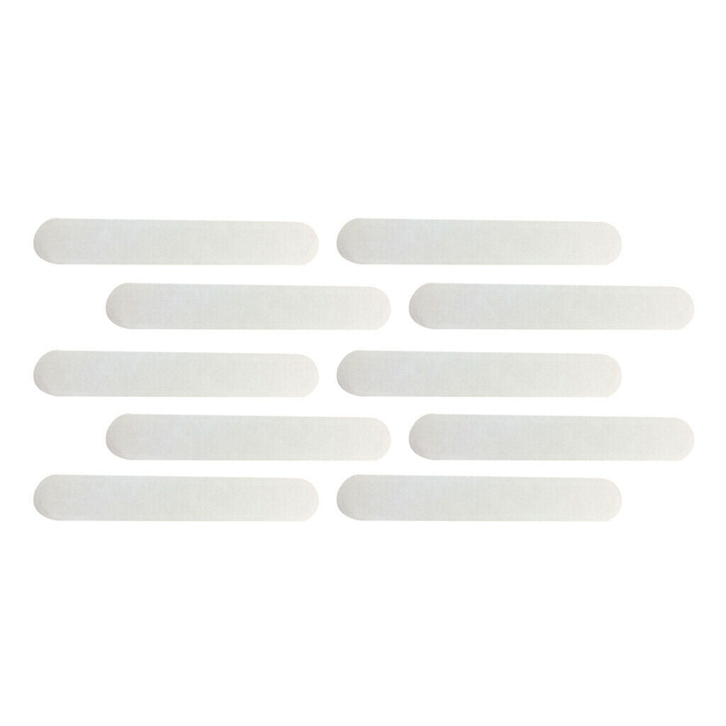 10 Pieces Hat Reducer Felt Cap Size Reducer Tape for Hats Caps Sweatband,White