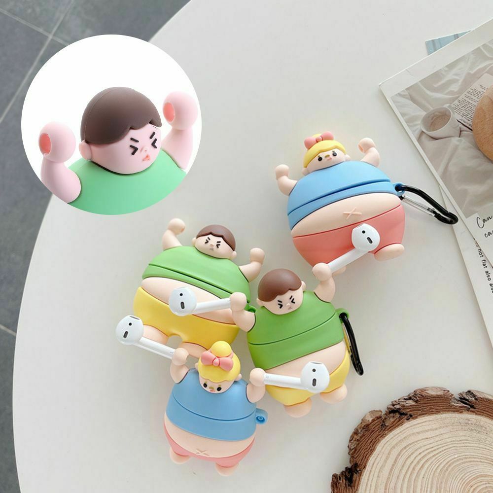 Earphone Anti-fall Silicone Hard Case Cover TPU Protective For Airpods pro