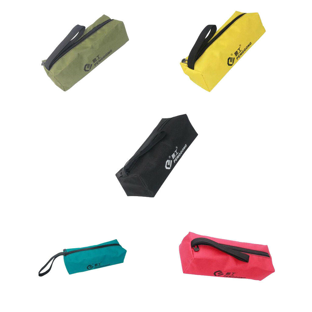 5Pc Oxford Storage Bag Repair Tools Hardware Tidy Handbag Zip Organizer Case