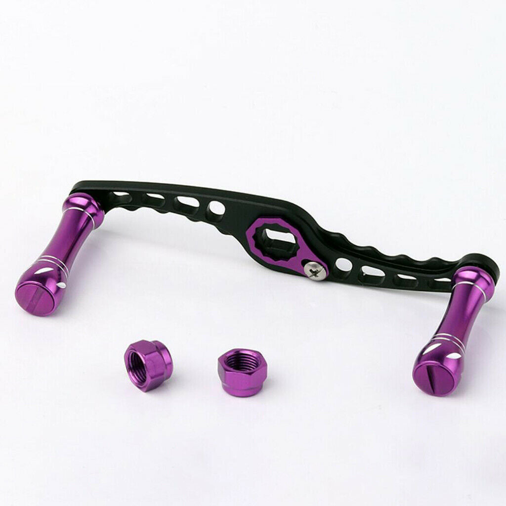 3 Pieces Reels Locking Plate Fishing Reel Handle Crank Nut Plate Left/Right