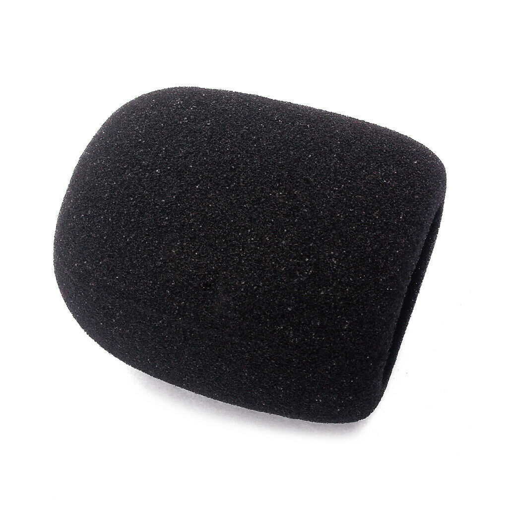 10 Pack Black Handheld Stage Microphone Windscreen Foam Mic Cover Karaoke