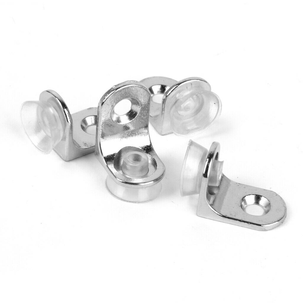 10 Pieces Glass Shelf Support Pin for Kitchen Cabinet Shelves
