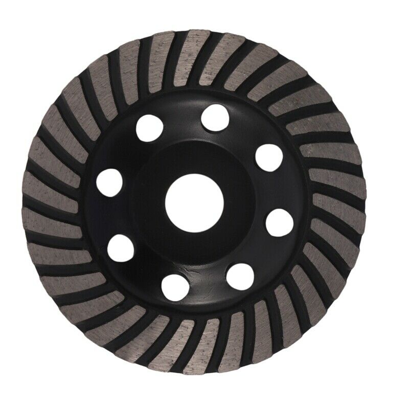5 Inch Diamond Turbo Row Grinding Cup Wheel Fits 7/8 Inch Arbor Diamond GrindiV6