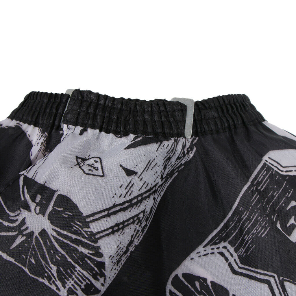 2Pcs Salon Hair Cut Hairdressing Hairdresser Barbers Cape Gown Cloth Waterproof