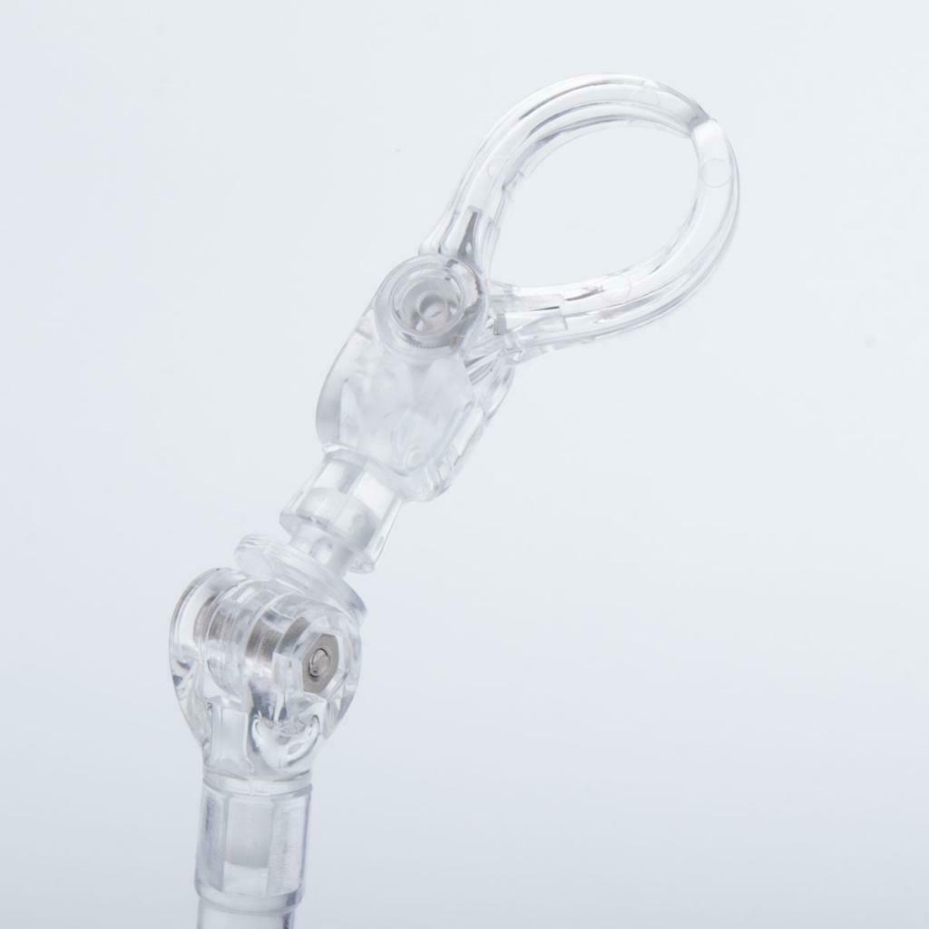 Clear Clear Adjustable DIY Plastic Display Holder 1/6 Action Figures Accs