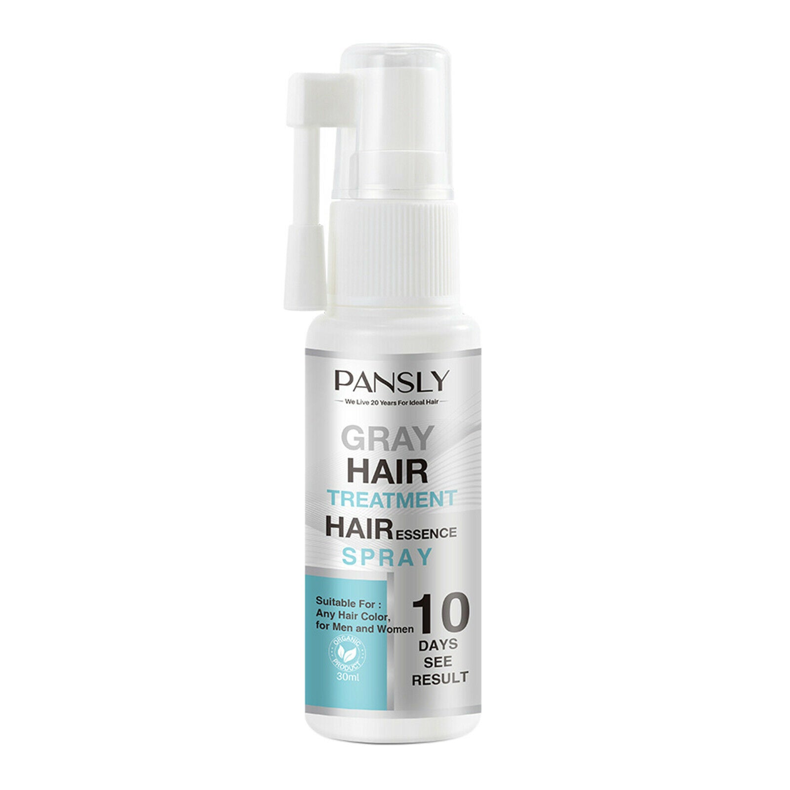 Herbal Cure White Hair Treatment Spray Beard Hair Restore Scalp Treatment
