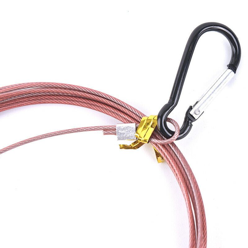 1pc Fishing Lock Buckle Steel Live Fish Lock Fishing Stringer Fishing Tac IODD