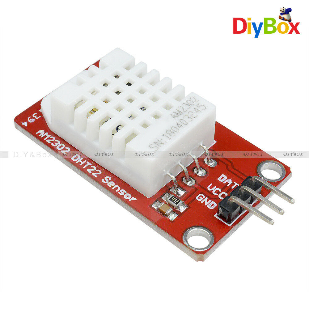 DHT22 Red AM2302 Digital Temperature & Humidity Sensor Module for Arduino Uno R3