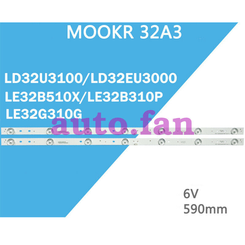 For 2pcs Haier LE32B310P LE32G310G LCD backlight strip CRH-F32W3030020767C