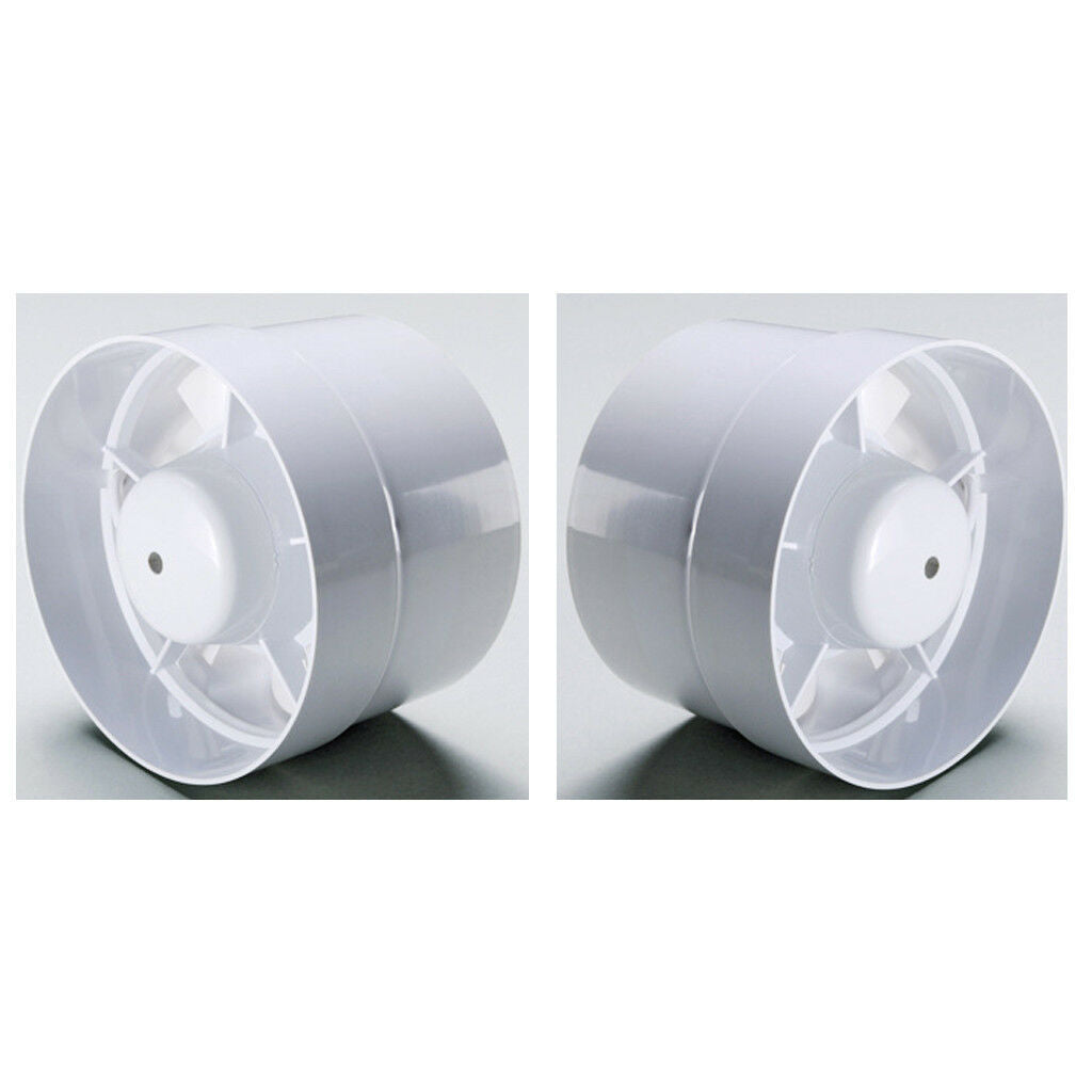 Inline Duct Booster Exhaust Ventilation Fan 125mm (5" Inch) Intake Outtake