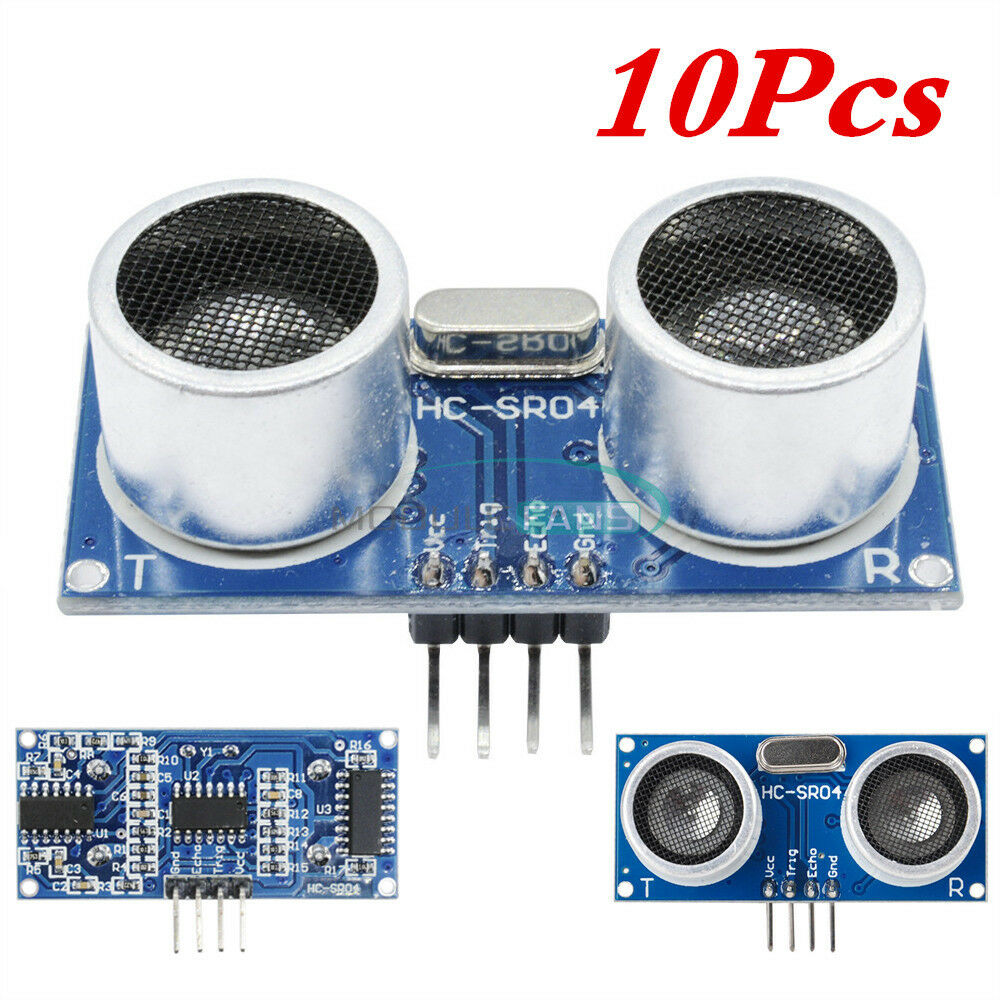 10PCS Arduino Ultrasonic Module HC-SR04 Distance Sensor Measuring Transducer