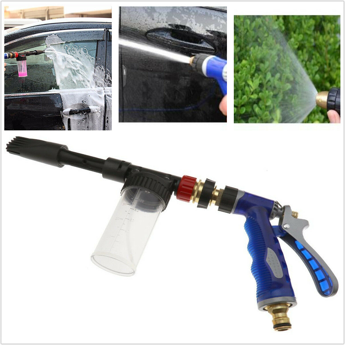 Multi Auto Car Cleaning Washer Water Foam Car Washing Gun Soap Shampoo Sprayer