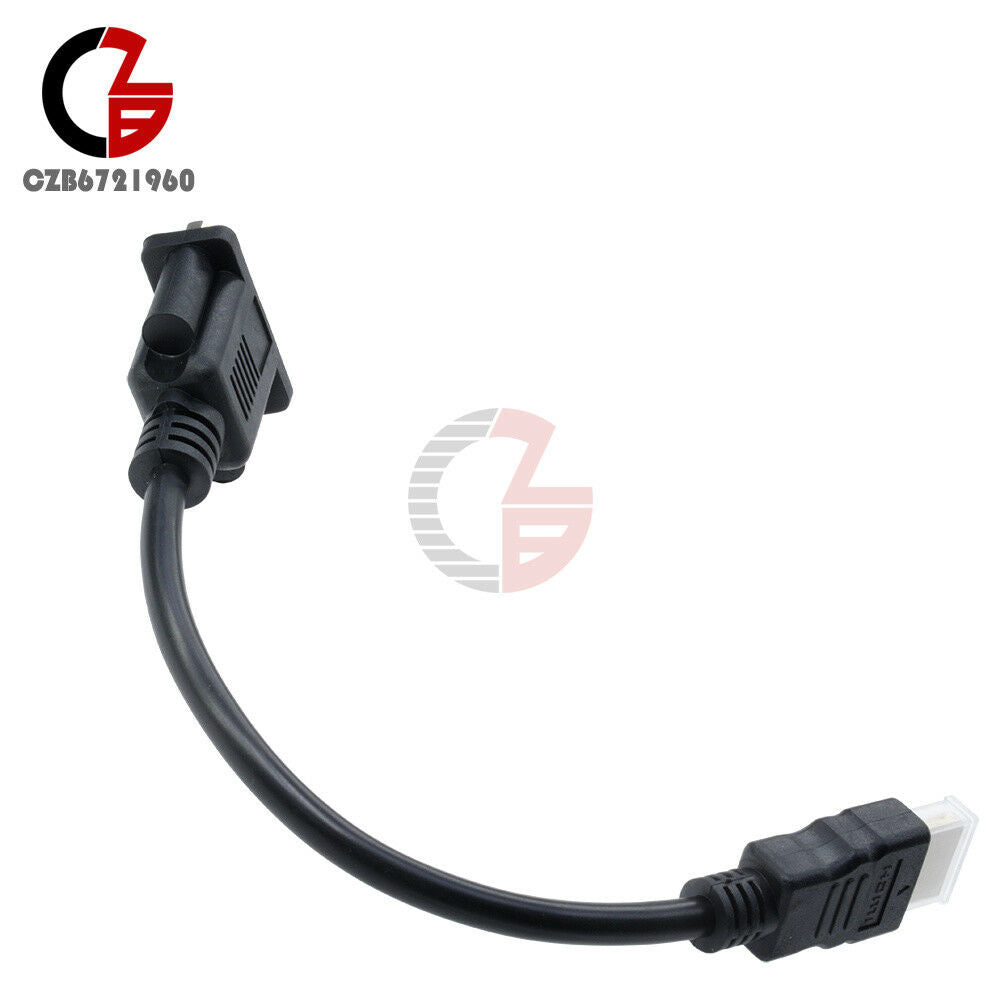 HDMI Male To VGA D-SUB 15 Female Video Adapter Converter Cable For HDTV PC