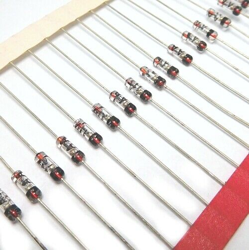 [20pcs] AA117 Diode Ge 90V 0.5A Axial DO35