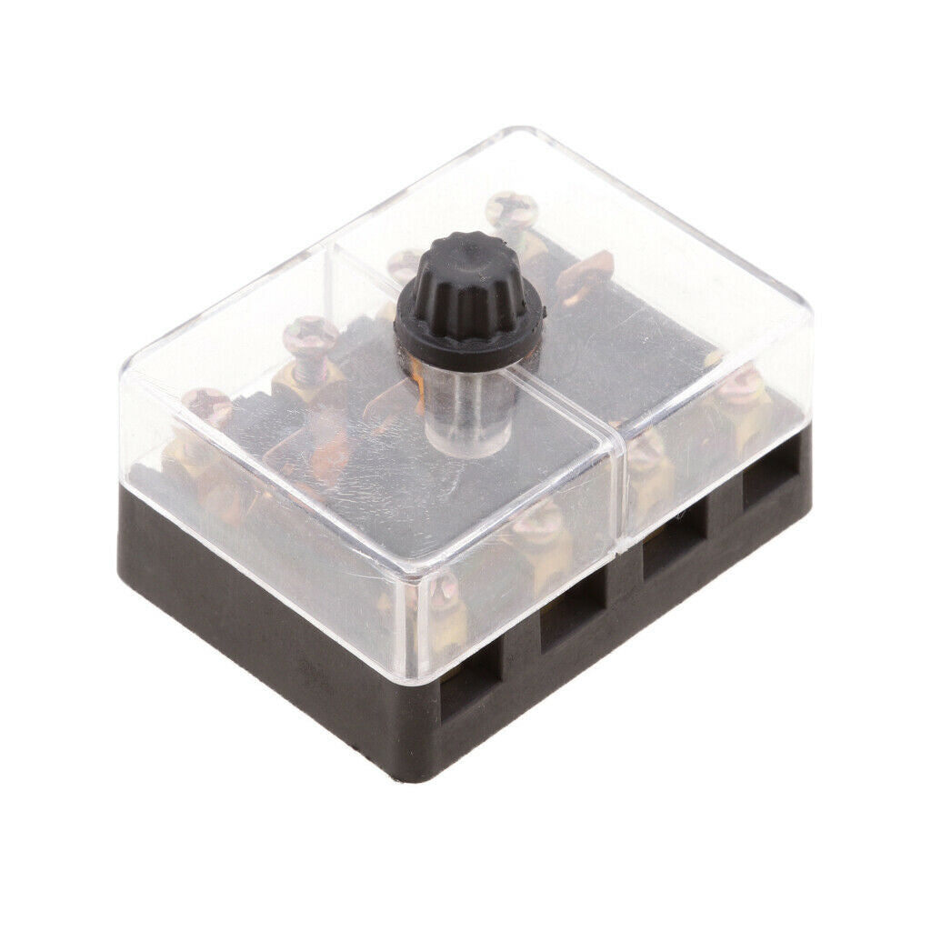 4 Way Universal Truck Circuit GBC Fuse Box Screw Block Holder