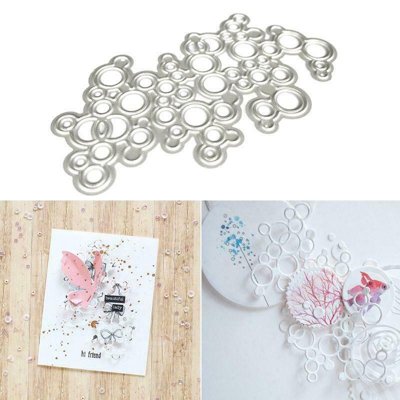 Circle Geometric Metal Cutting Dies Stencil DIY Scrapbooking Album Paper Cards