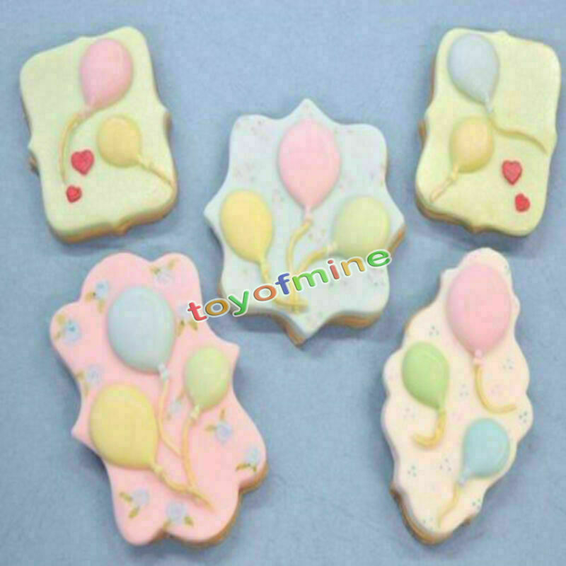 Silicone Balloons Fondant Cake Decorating Sugarcraft Chocolate Mold Baking Tool