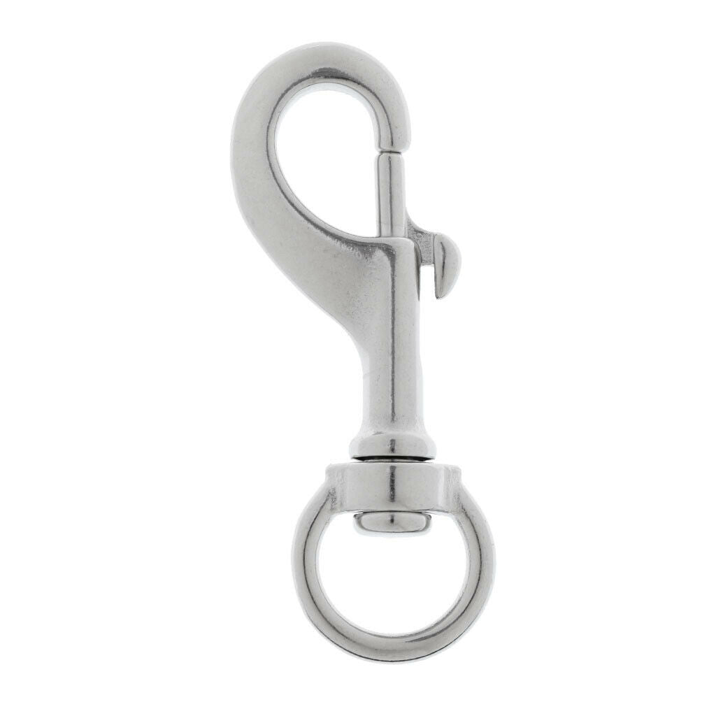 2 Pcs Marine Grade Stainless Steel Bolt Snap Hook For Diving and More 1/2 inch