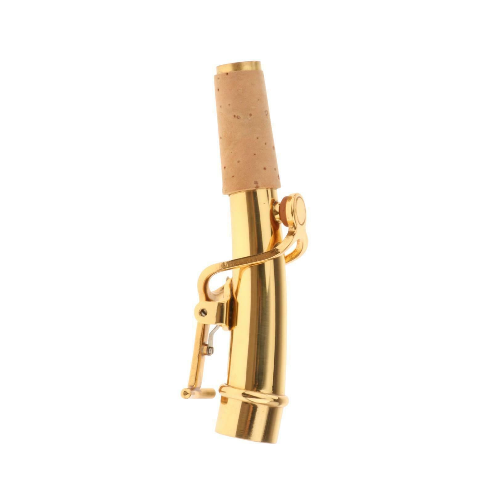 Brass Soprano Saxophone Bend Neck Woodwind Instrument Replacements Parts