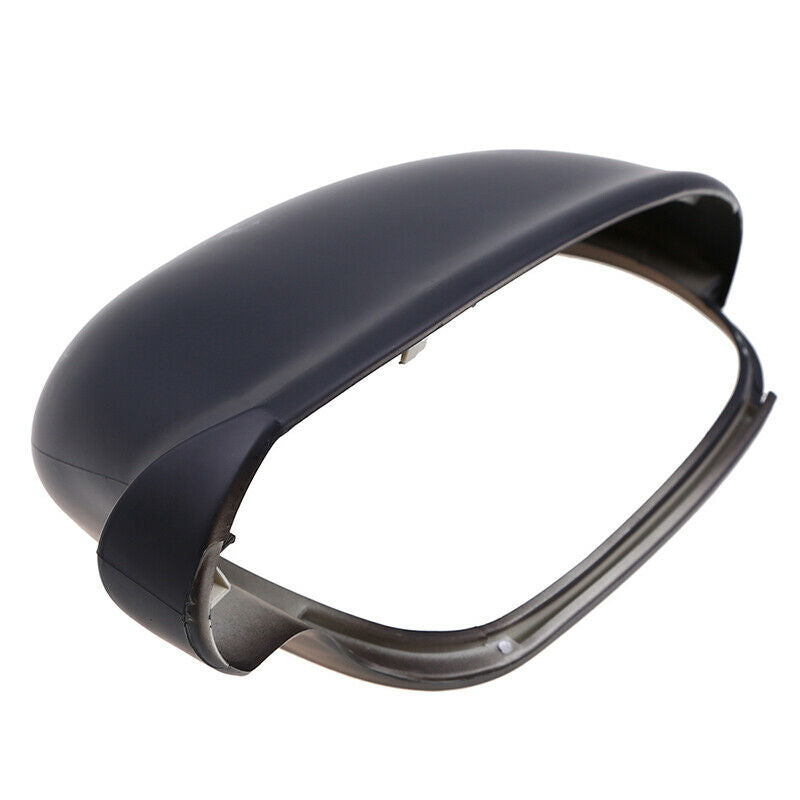 Matte Black Left Side Rear View Mirror Cover Cap For VW Golf Variant 2010-2014