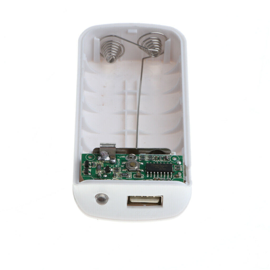 DIY Mobile Phones External USB Power Bank Case Kit 18650 Battery Boxs Pink