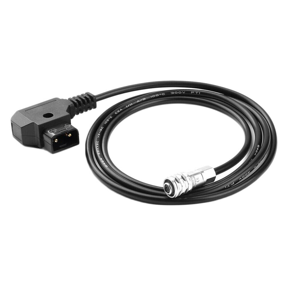 D-tap to Weipu 2Pin for BMPCC 4K Blackmagic 4k Camera Power Cable 100CM