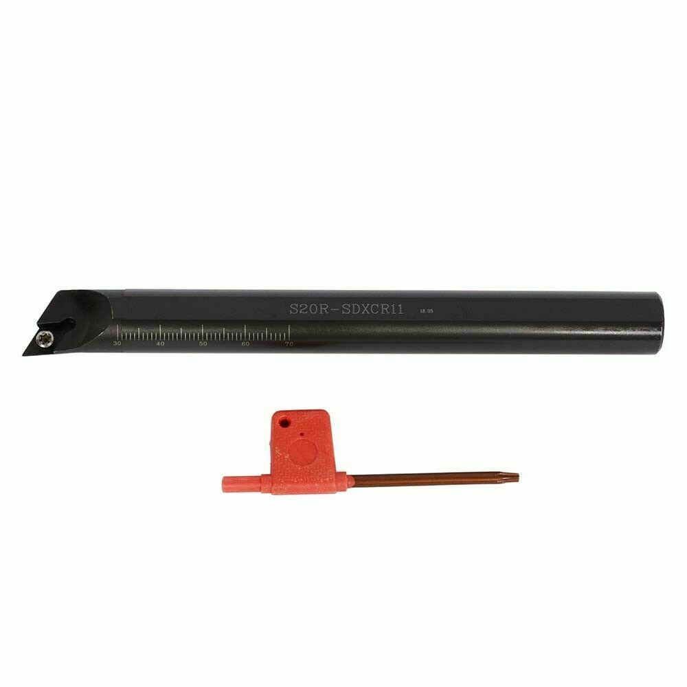 95° S20R-SDXCR11 Right hand External Boring Bar Tool Holder For DCMT11 Inserts