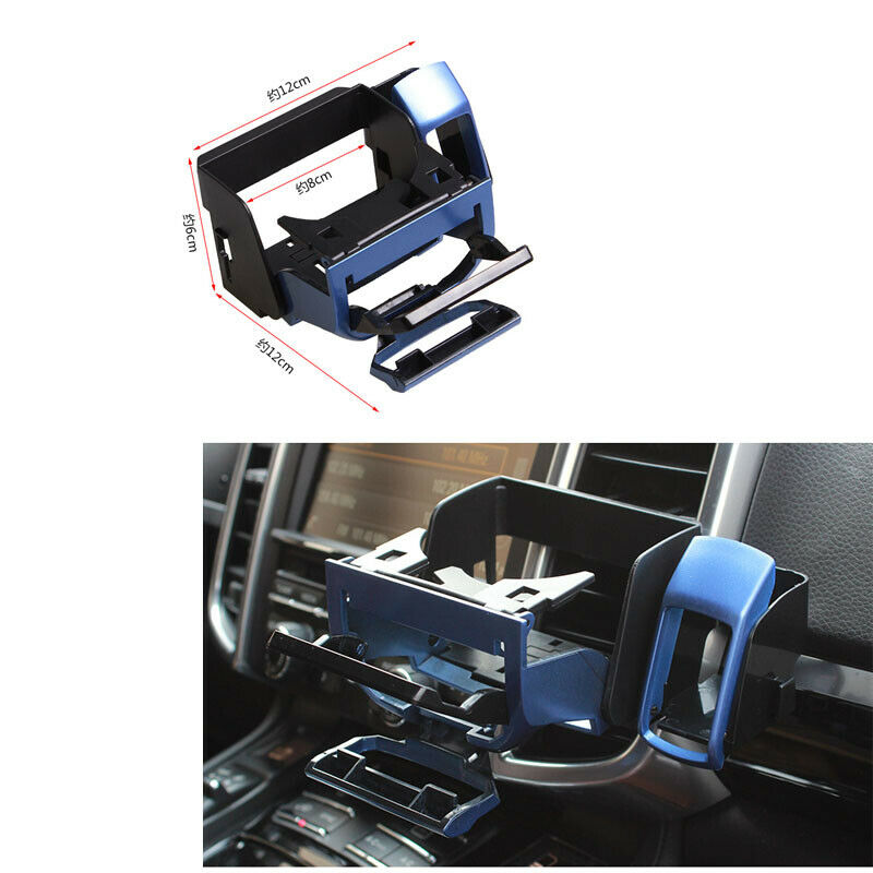 Car SUV Outlet Air Vent Clip Mounted Drink Cup Holder Bottle Can Bracket Plastic