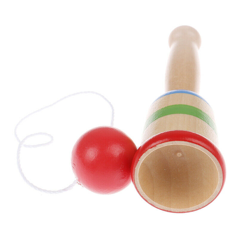 Kids Anti Stress Simple Wooden Cup Ball Toys for Children Outdoor Funny G.l8