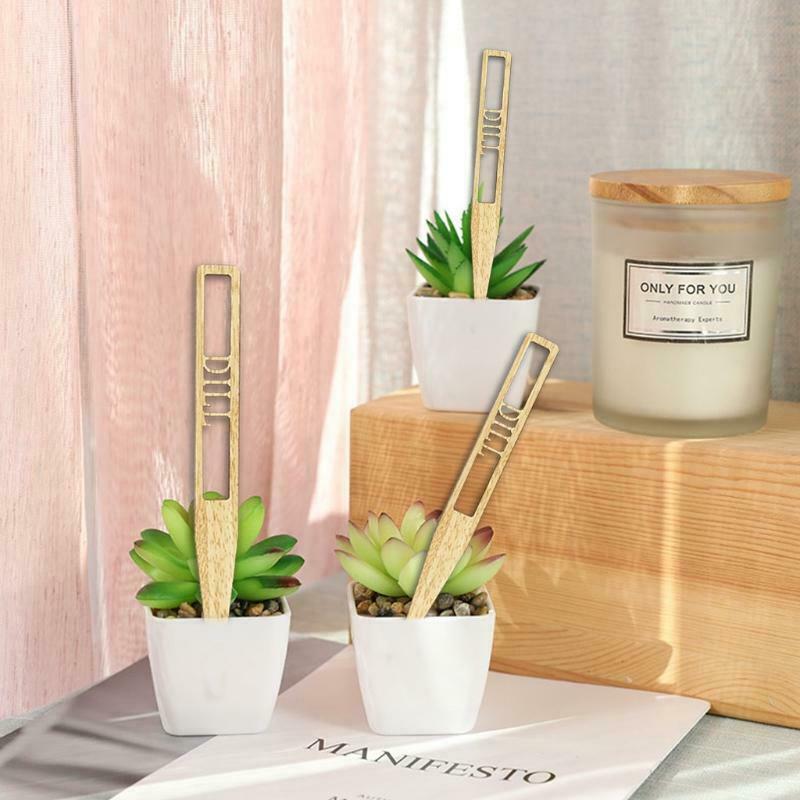 12pcs Plant Labels Lettering Garden Markers Tags Wooden Sign Sticks for Herbs