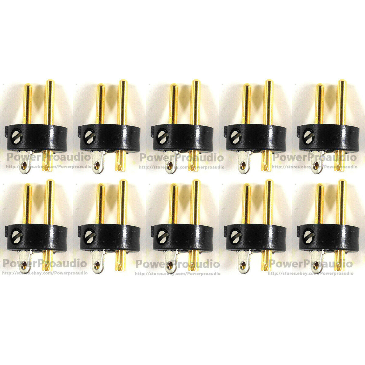 10pcs XLR Plug Connector for Shure SM57 SM58 and BETA58 series Microphones