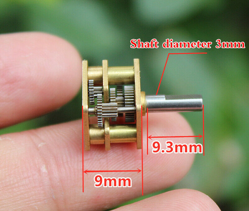 5pcs All metal gear reducer boxN20 reducer gearbox motor motor accessories DIY