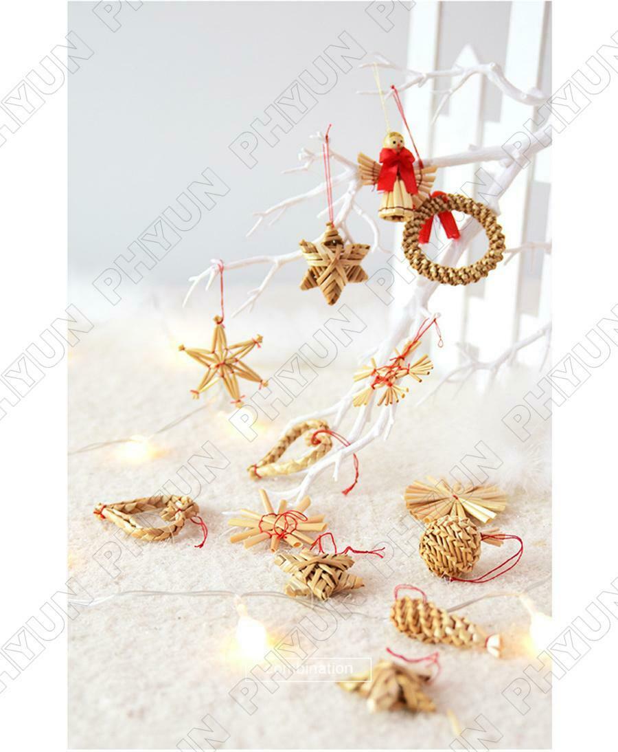 50Pcs Christmas Tree Hanging Ornament Home Garden Xmas Party Decorations Kit