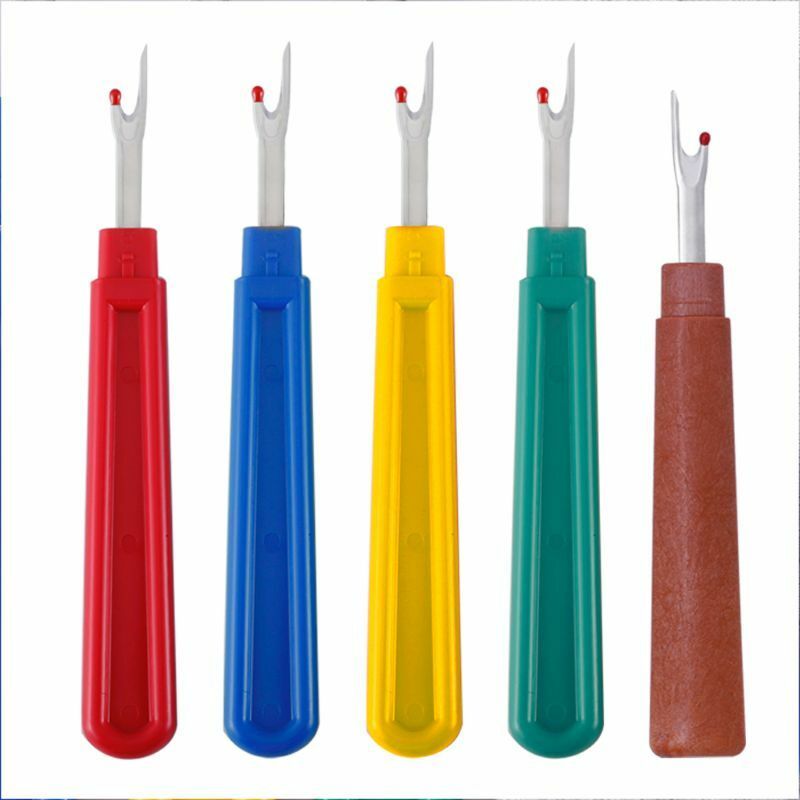 5pcs Large Seam Ripper With Cap Stitch Unpicker for Sewing Tool Quick Unpick