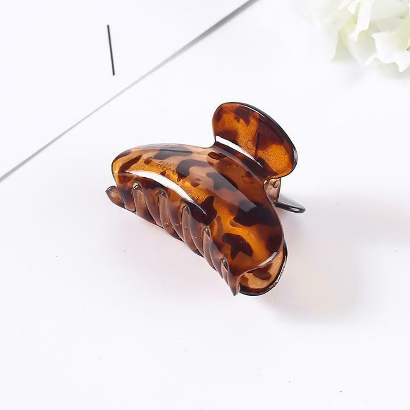 3pcs Hair Claw Clips Set Hair Clamps Simple Non Slip Hairpin Plastic Jaw Clips