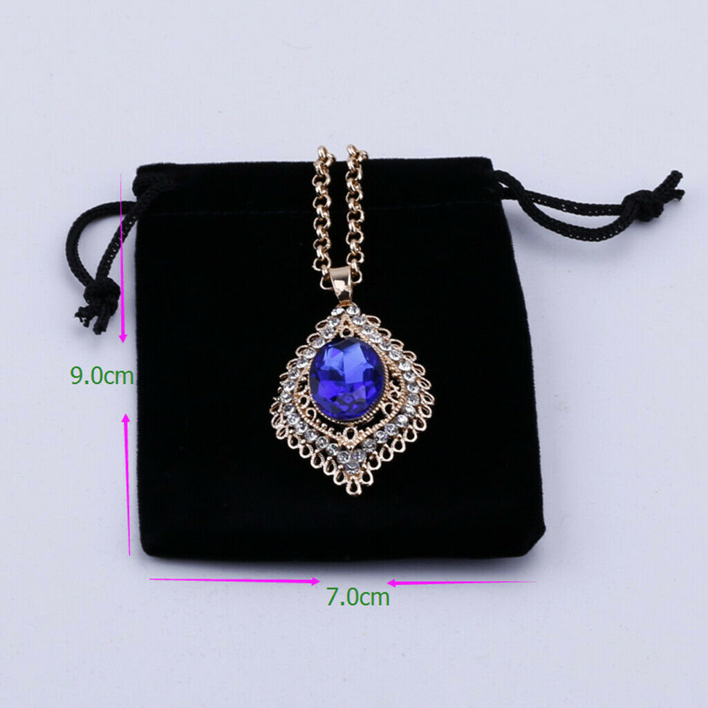 100 Pieces Velvet Drawstring Pouch Gift Bag Wedding Favor Jewelry Pouch