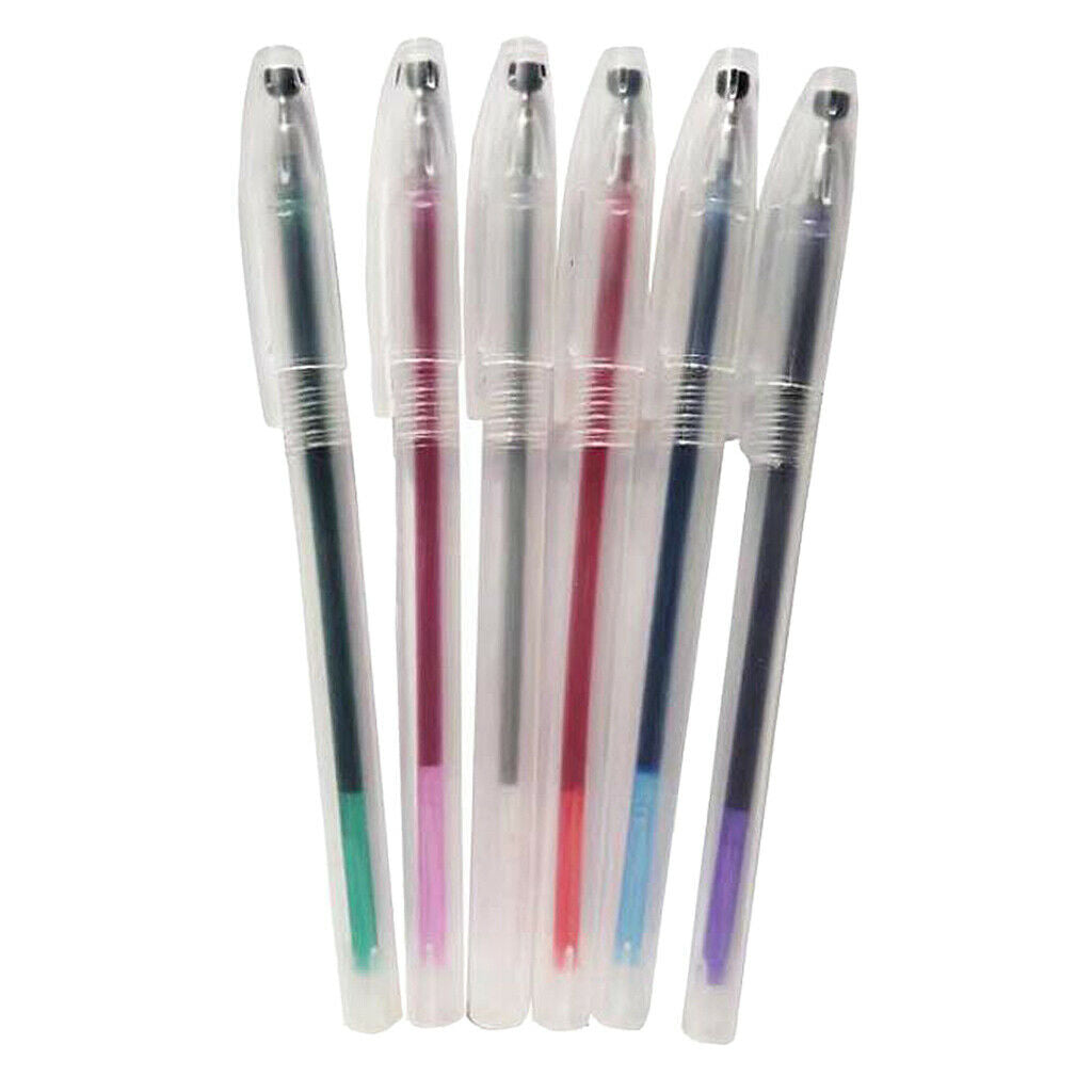 6pack Water Soluble Pen Non-Toxic Fabric Marker Ink Pen DIY Sewing Craft