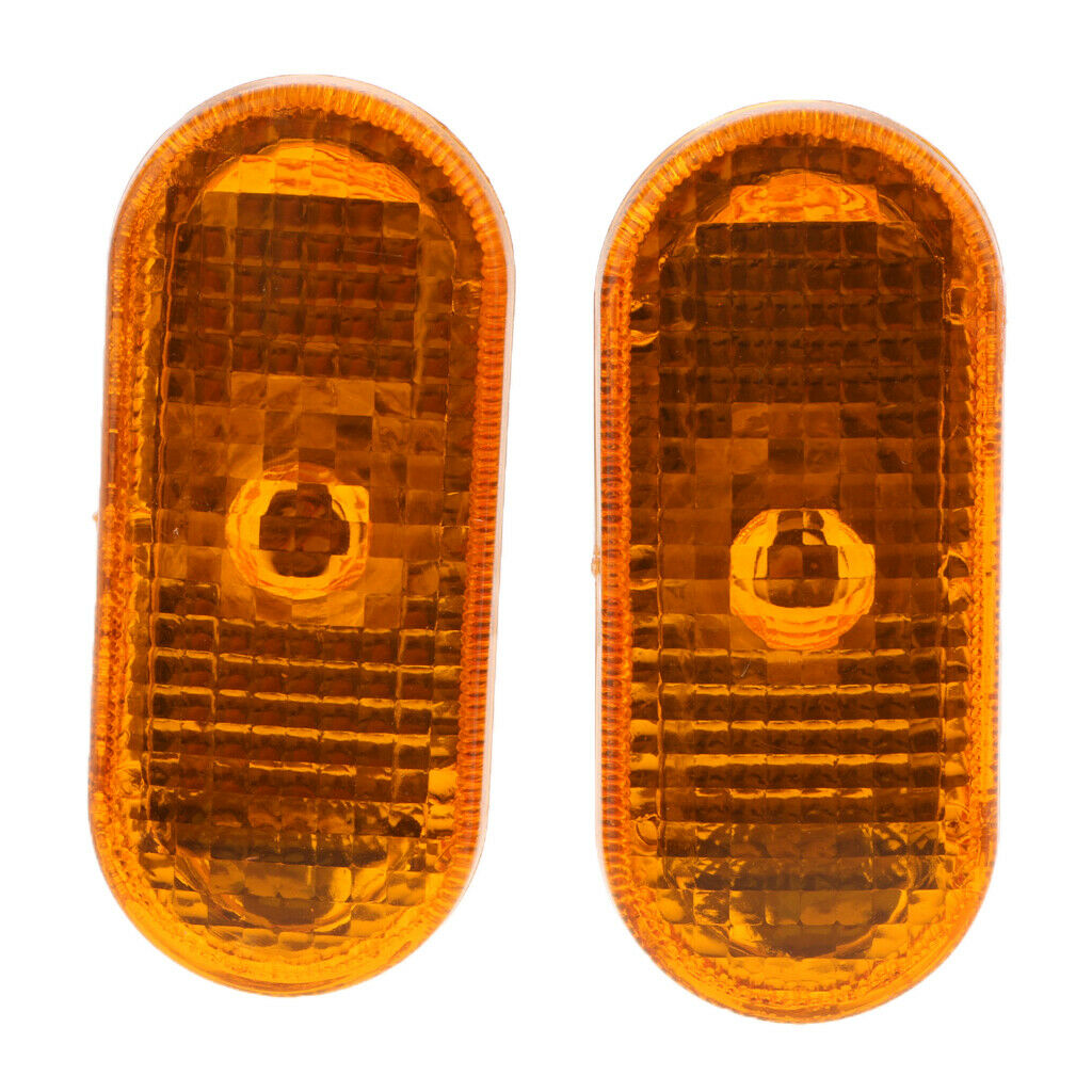 1 Pair NEW Side Marker Signal Blinker Light Lamp For VW Golf 4 MK4 Yellow