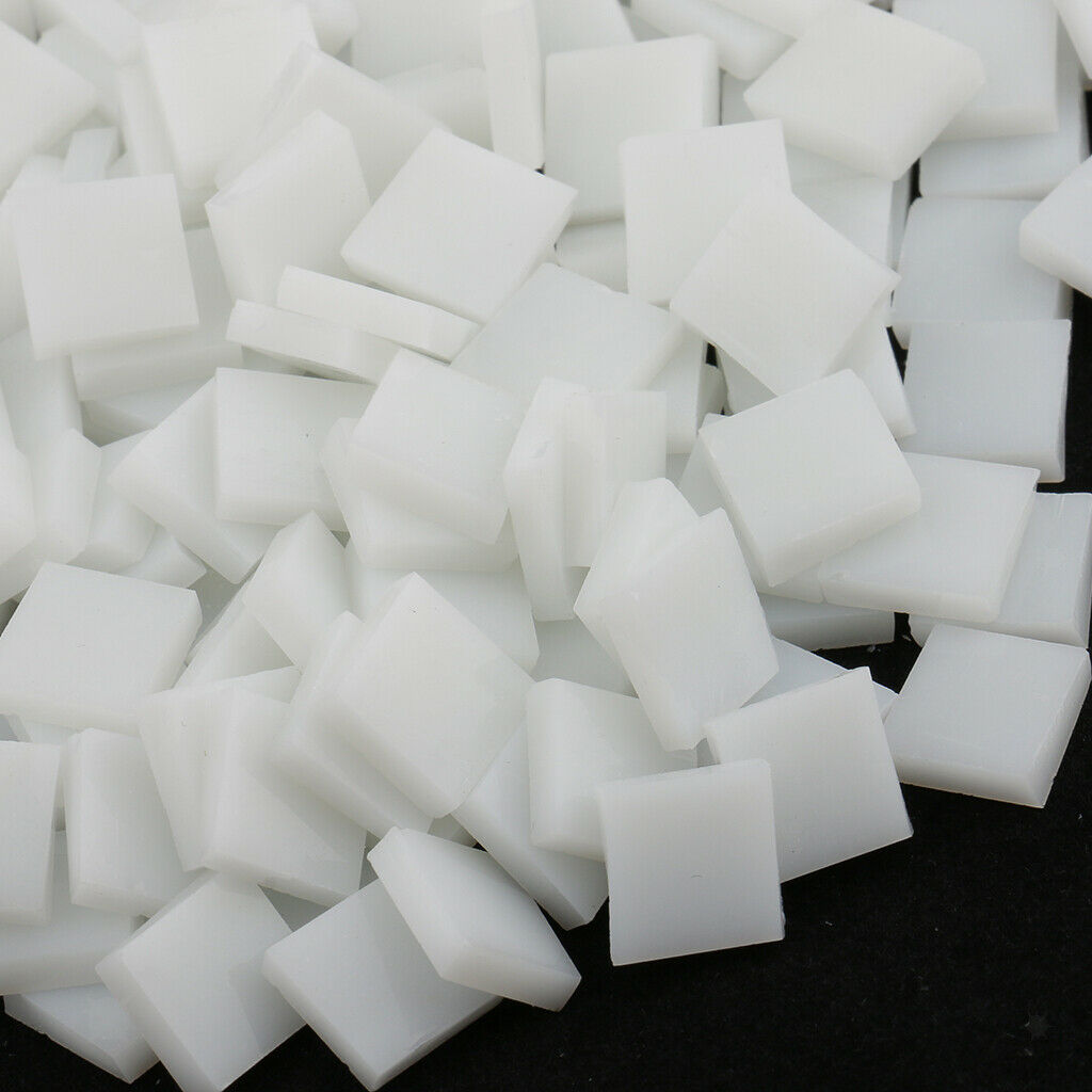 500 Pieces Vitreous Glass Mosaic Tiles Glitter Crystal Mosaic for Home