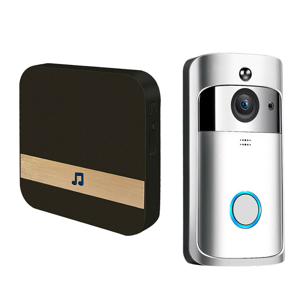 Wireless WiFi Video Doorbell Smart Phone Bell Intercom IR 1080P HD Camera US