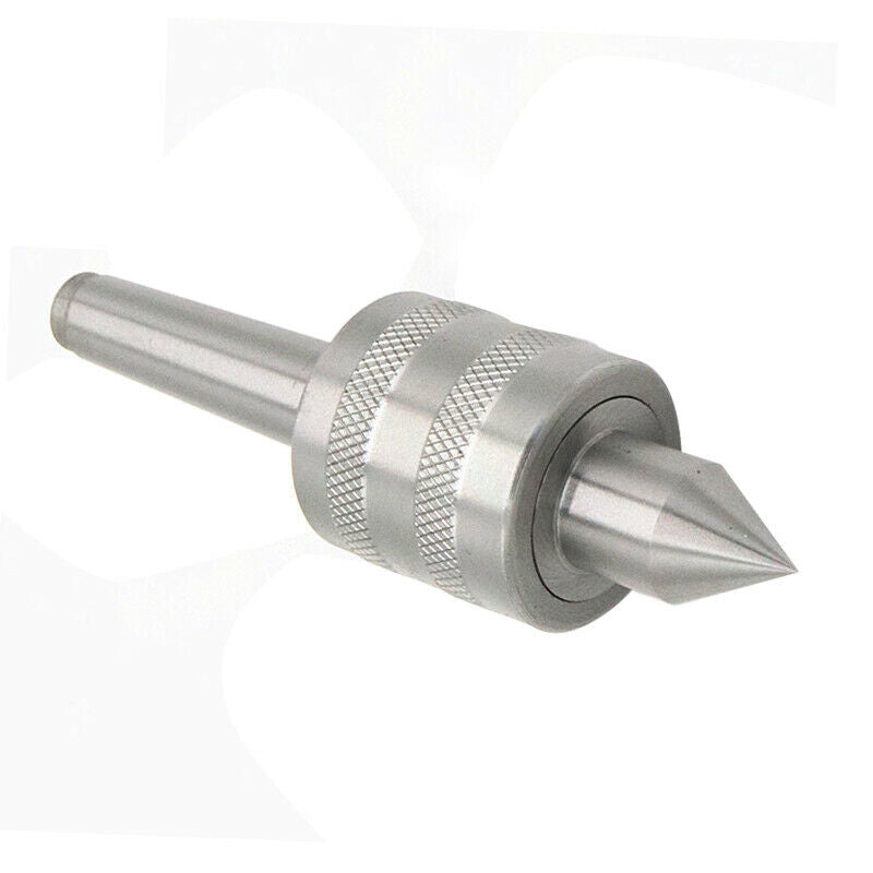 1X MT2 Lathe Chuck Live Center Morse Taper Triple Bearing Heavy Duty Woodworking