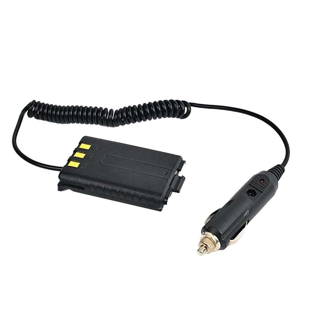 Car Charger Battery  12V for   UV-5A-E 2 Way Walkie Talkie