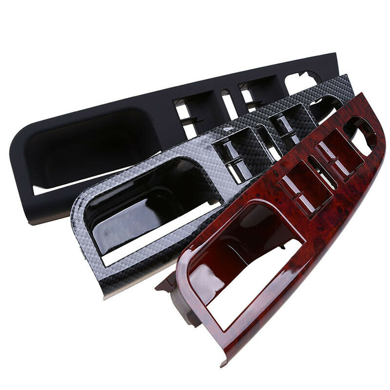 For VW Golf 5 Door Master Window Switch Panel Bezel Trim Cover Left Side Black
