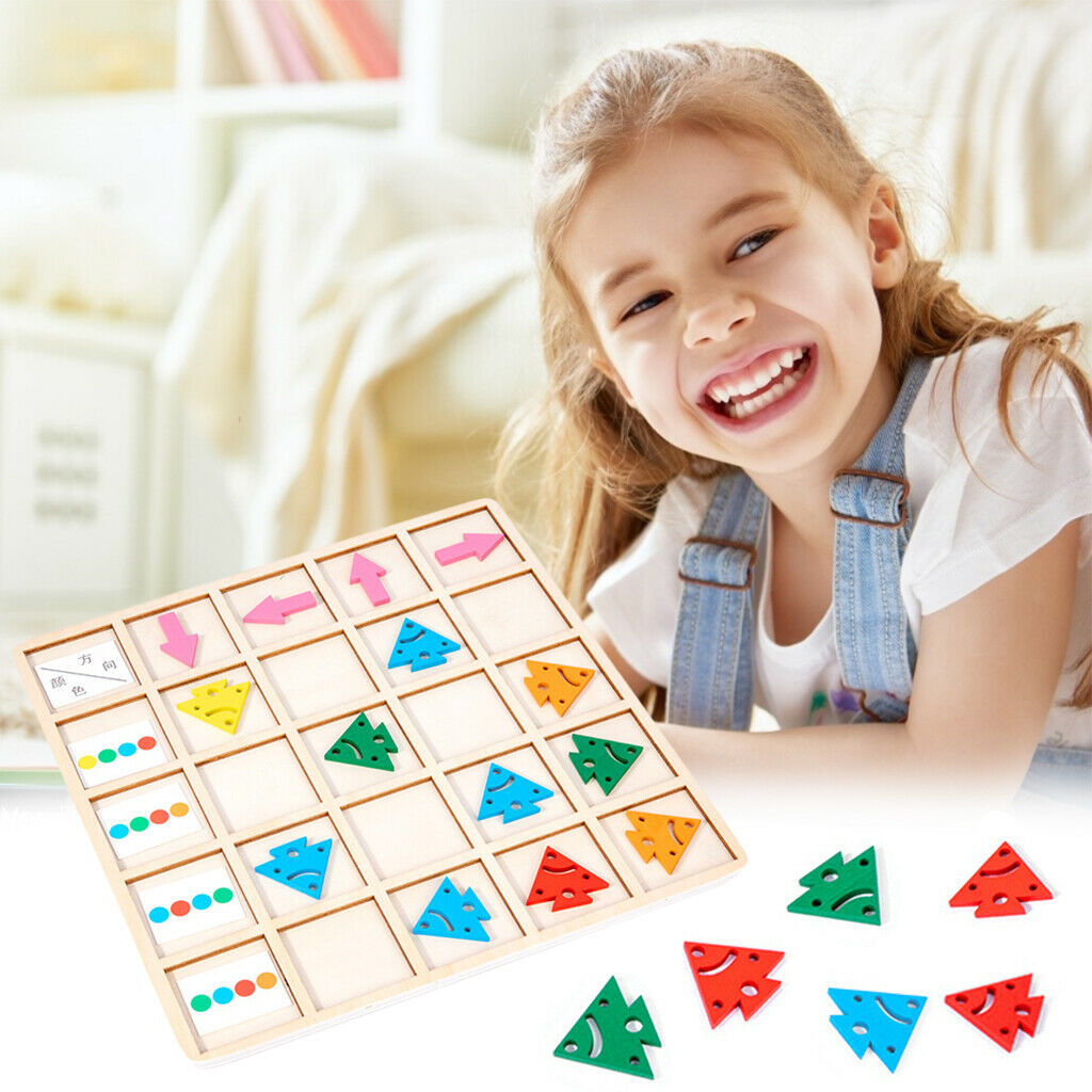 Matching Game Toys Brain Teaser Children Learning Fine Motor Skill Gift