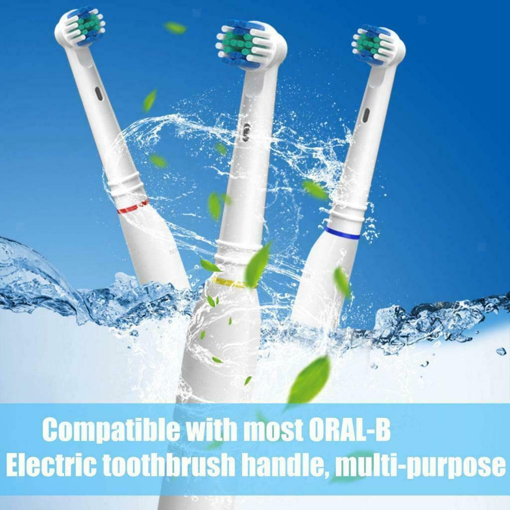 4 Replacement Electric Toothbrush Heads for Cleaning