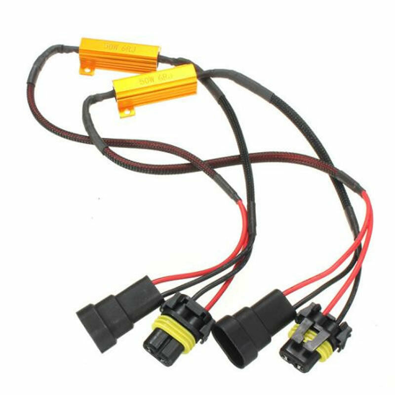 9006 LED Projector Fog Driving Light DRL 7.5W No Error For BMW E60 525i 530i M5