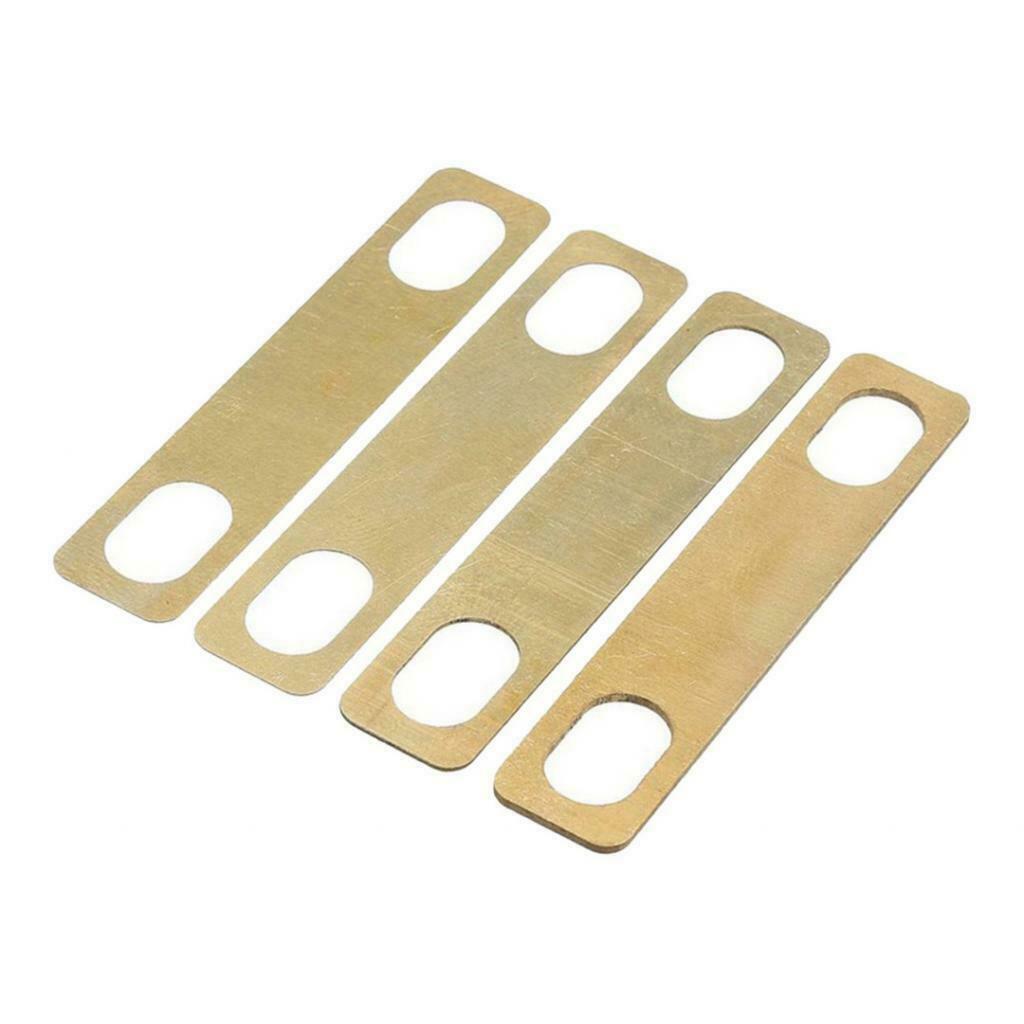 12 Pieces 0.2mm,0.5mm,1mm Neck Shims for Guitar Bass Accessories
