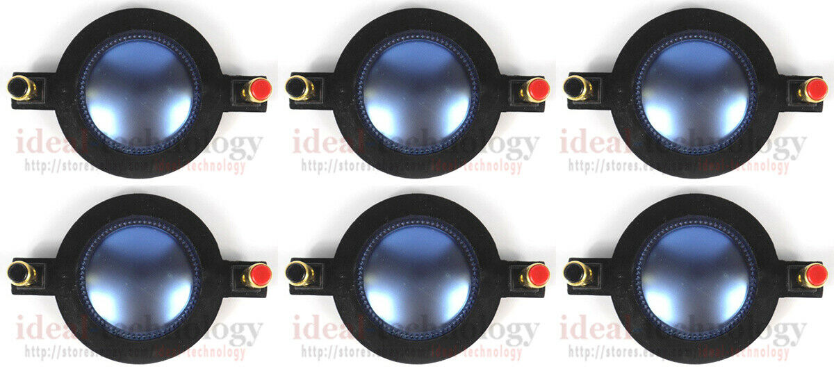 6pcs diaphragm for Mackie SRM450 V2 SRMV2 , P-Audio Horn Driver DC10/1801-8